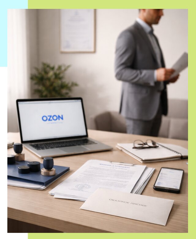 Отказное письмо для Ozon в Троицке от 3609 р. | Сертэкс